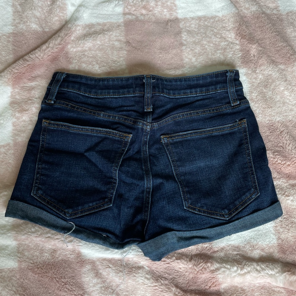 Abercrombie and Fitch High Rise Jean Shorts